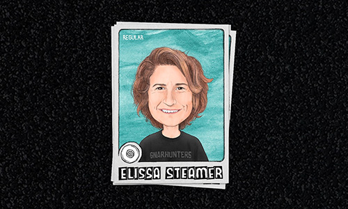 Elissa Steamer Deckaid trading card