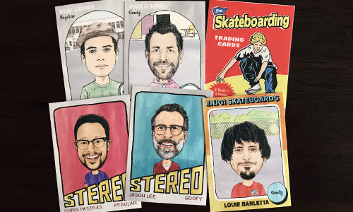 Skateboarding Trading Cards Series 1