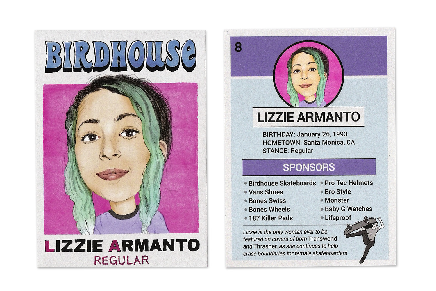 Lizzie Armanto Trading Card